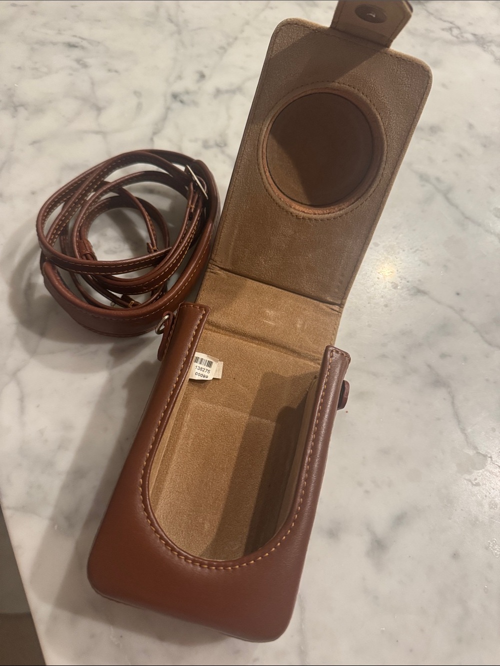 Leica Brown Leather Compact Camera case - Picture 2 of 5